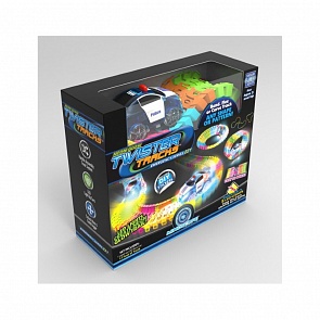 Трек светящийся в темноте, 220 деталей и 1 машинка (Mindscope, TT221EP_md)